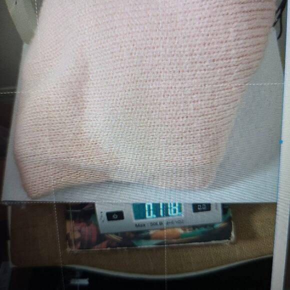 Tricot by Cest  Toi Sweater L Barbie Core Pink Acrylic Ballet Core Fairy Core - Picture 12 of 12